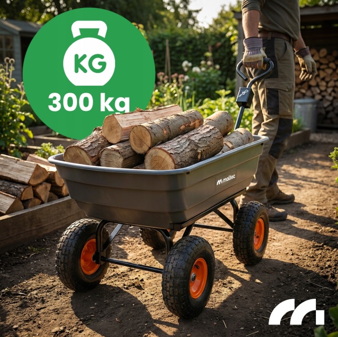 MalTec Záhradný prepravný vozík KING 112818 2